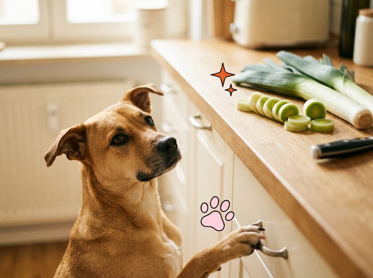 Illustration de couverture — Mon chien a mangé du poireau : que faire ?