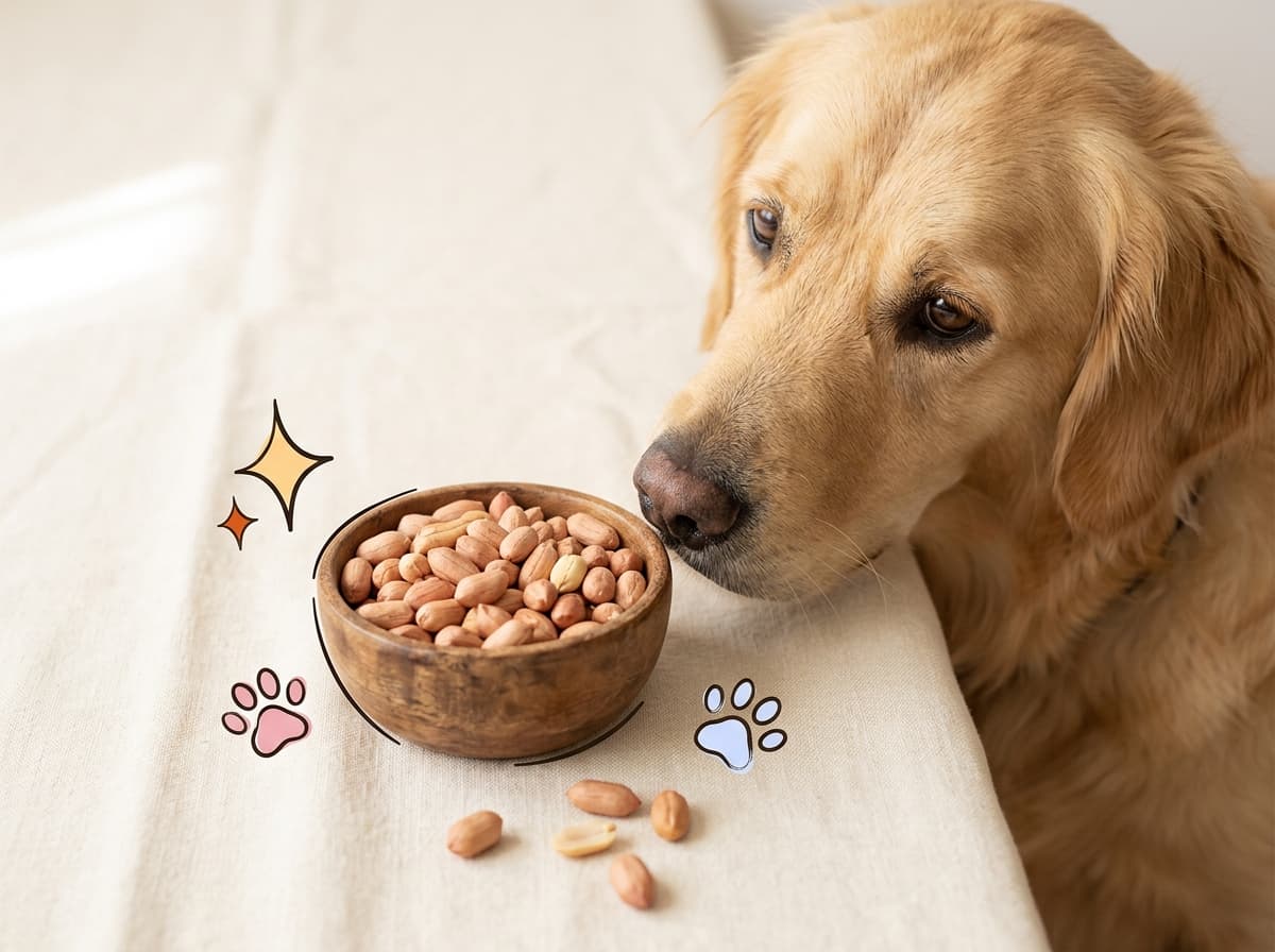 Illustration de couverture — Mon chien peut-il manger des cacahuètes ?