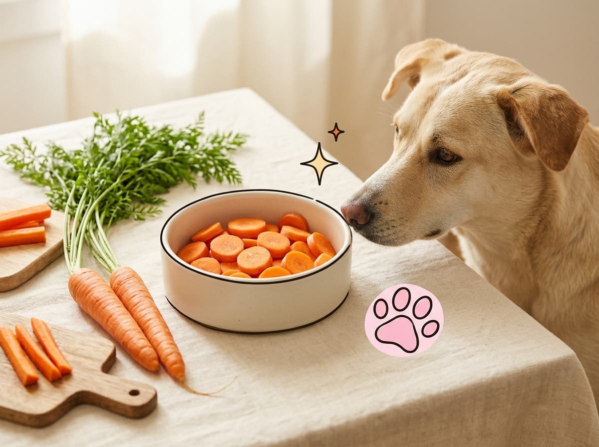 Illustration de couverture — Les chiens peuvent-ils manger des carottes ?