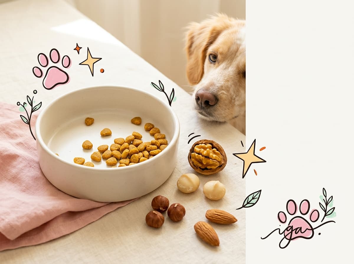 Illustration de couverture — Mon chien peut-il manger des noix ?