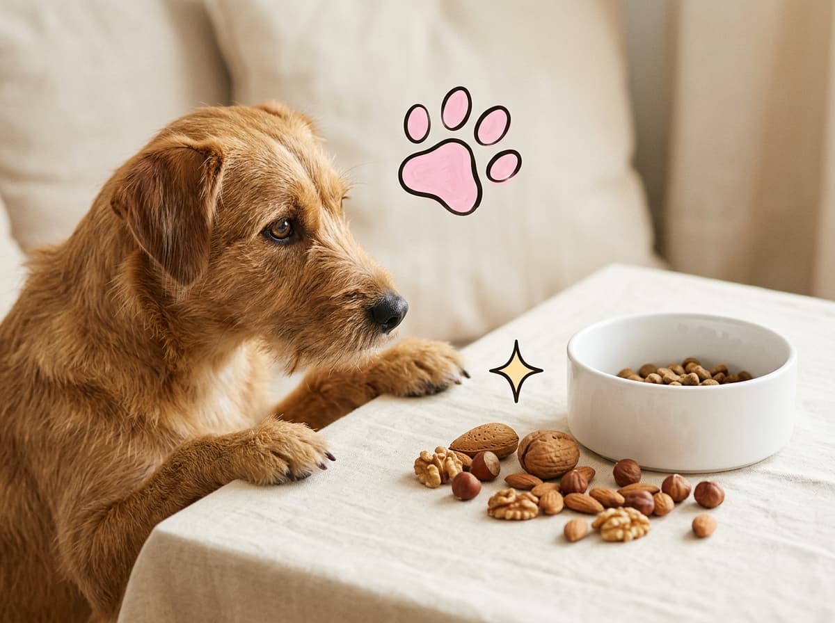 Illustration de couverture — Mon chien peut-il manger des noix ?