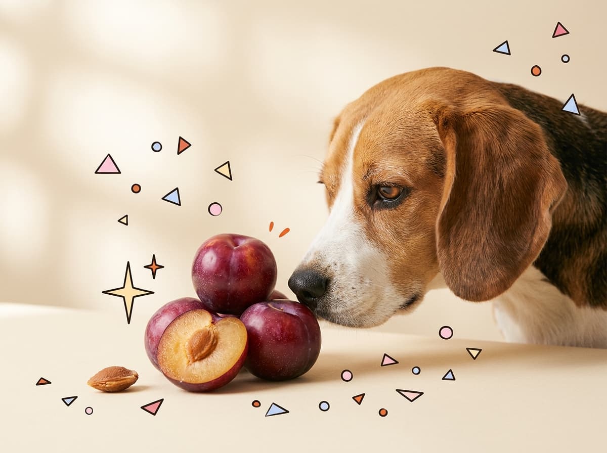 Illustration de couverture — Mon chien peut-il manger des prunes ? Danger du noyau, quantité, préparation