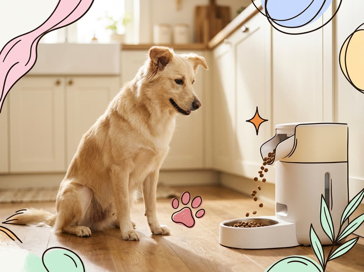 Illustration de couverture — Distributeur de croquettes automatique pour chien : quel modèle choisir ?