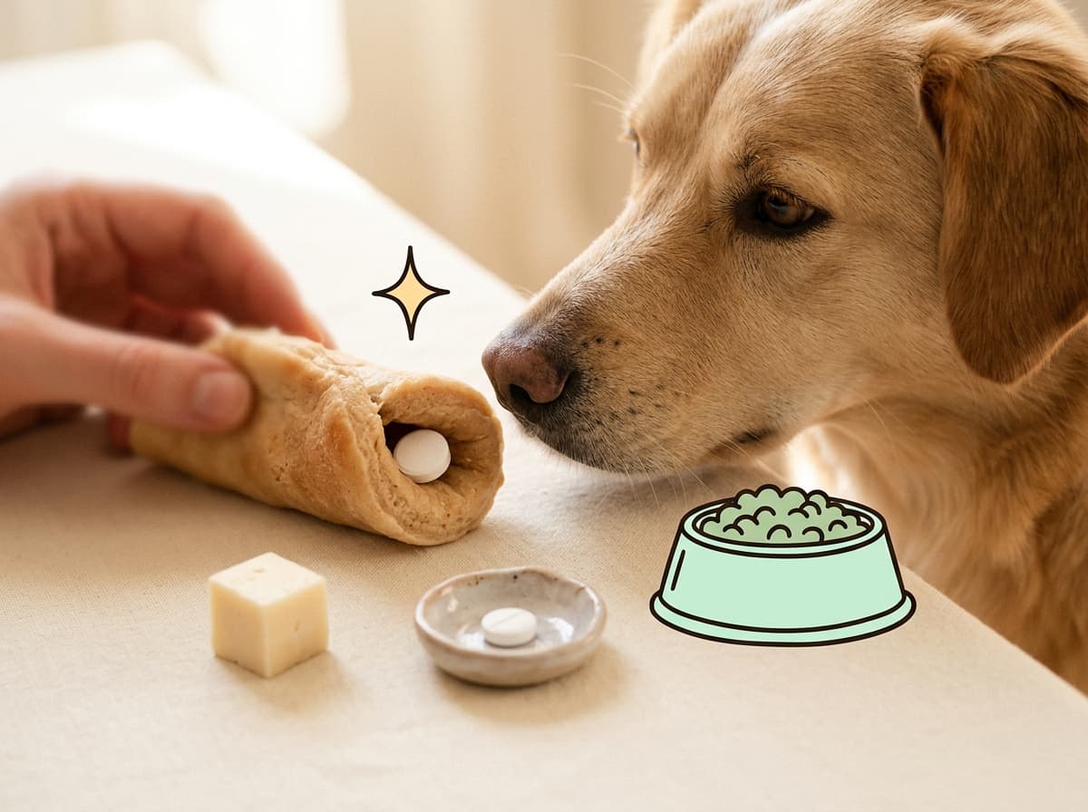 Illustration de couverture — Comment donner un comprimé à un chien qui refuse ses médicaments