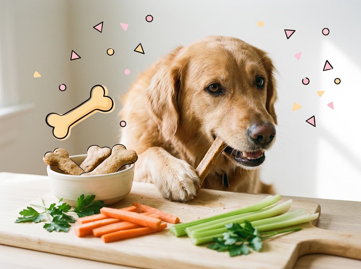 Illustration de couverture — Friandises dentaires maison pour chien : recette et limites réelles contre le tartre